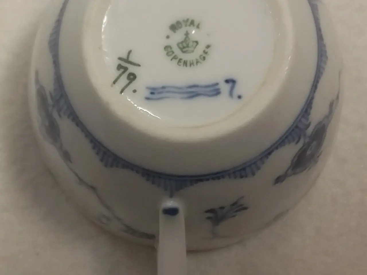 Billede 4 - ROYAL COPENHAGEN, MUSSELMALET KAFFESTEL