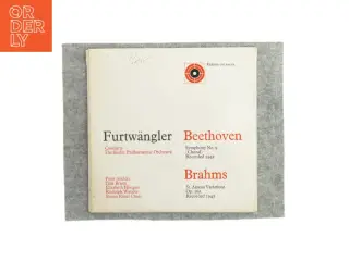 Furtwängler Beethoven Brahms vinylplade