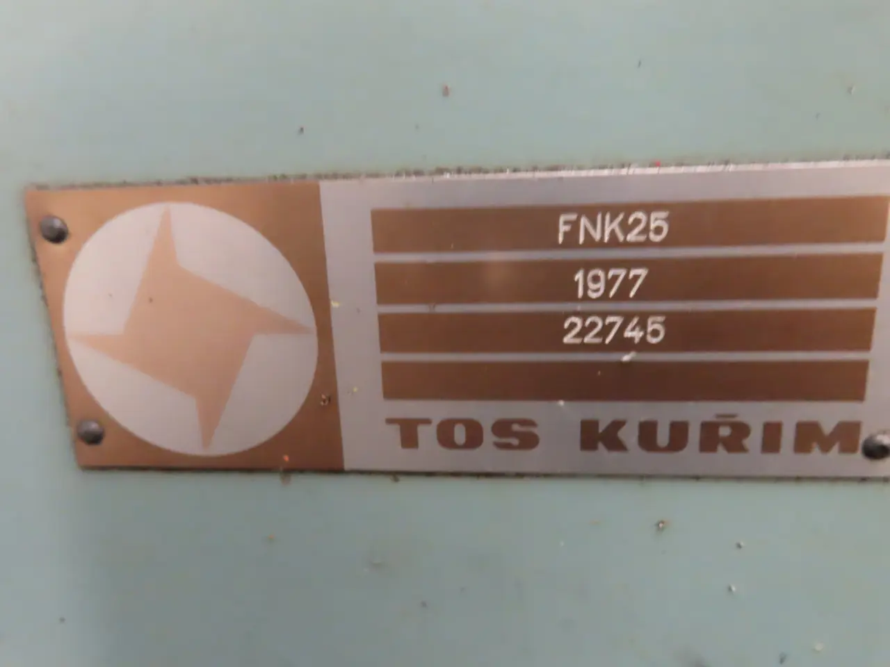 Billede 39 - Fræser TOS KURIM FINESA FNK 25