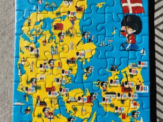 BR Puslespil - Danmarkskort i LEGO