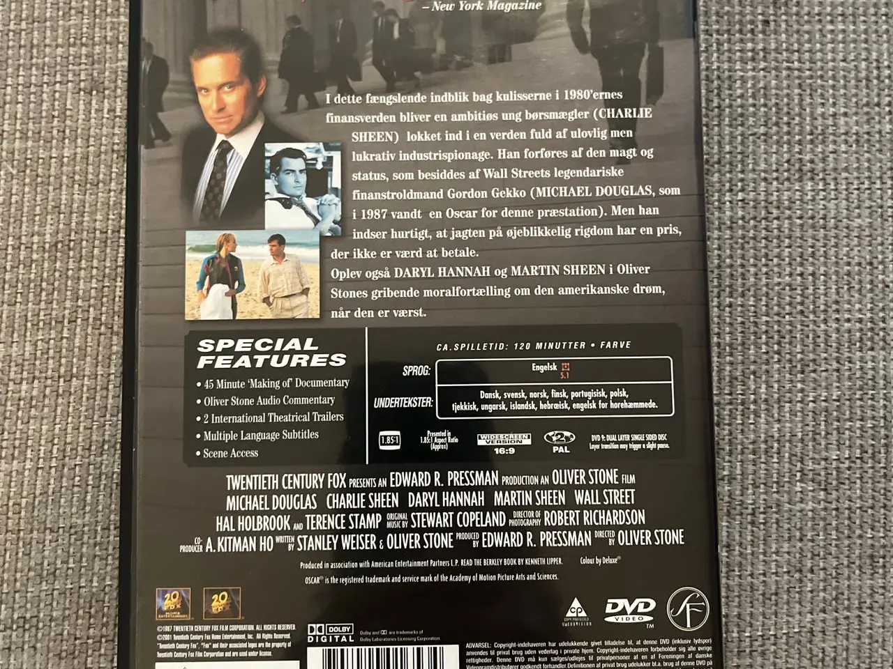 Billede 2 - Wall Street DVD - special edition