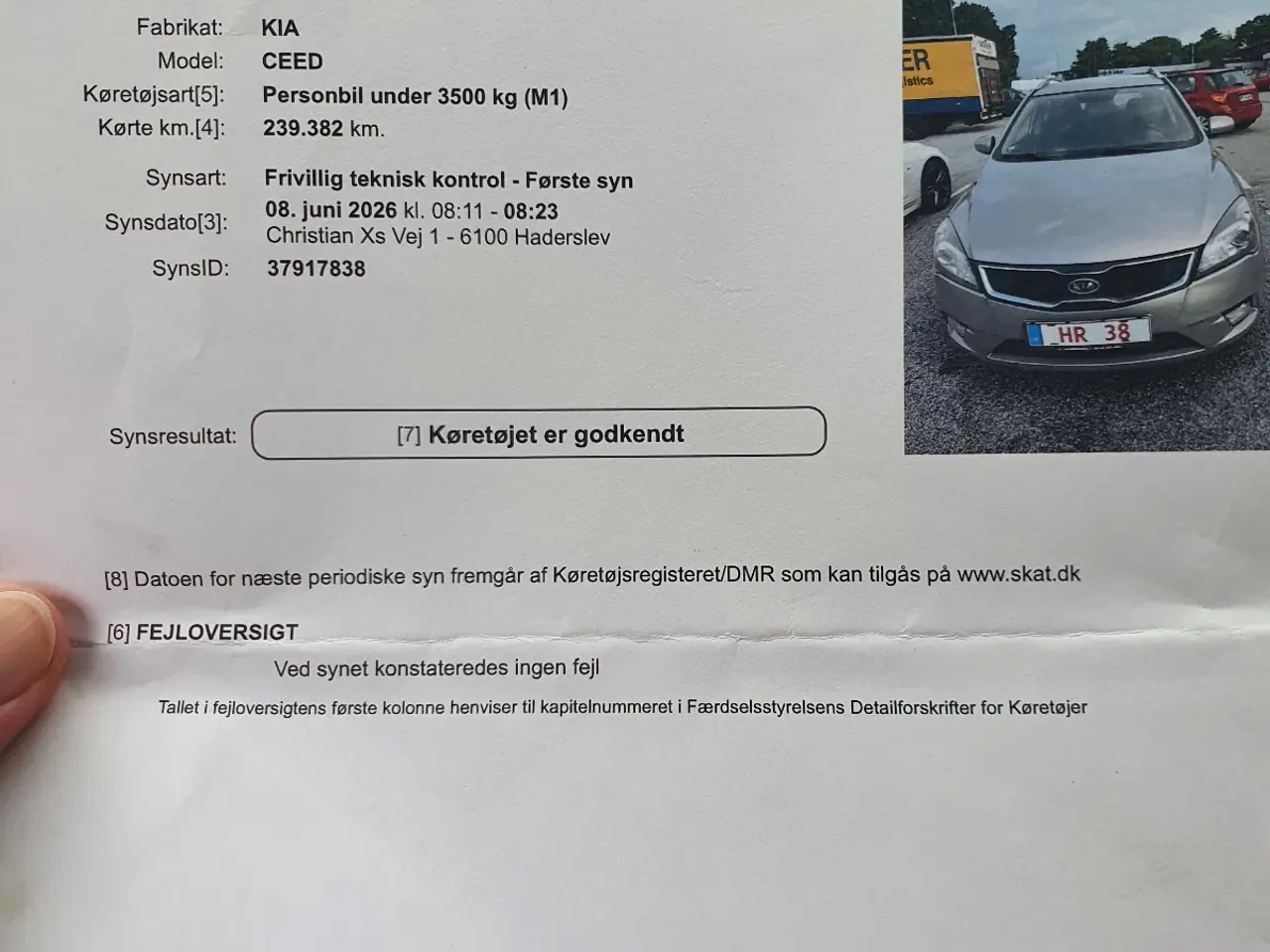 Billede 9 - Kia Ceed 2012 syn 2år Diesel 242.000