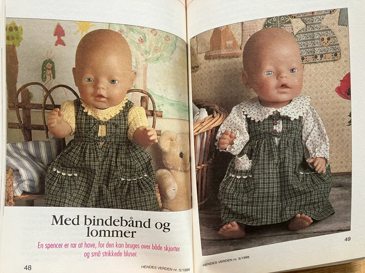 Billede 15 - Sy, strik og mal til dukker