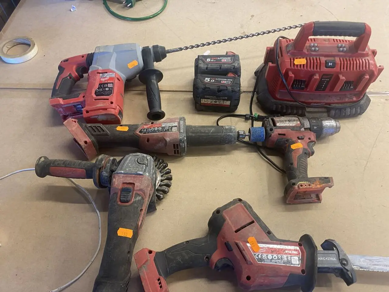 Billede 1 - Parti Akku. Maskiner MILWAUKEE