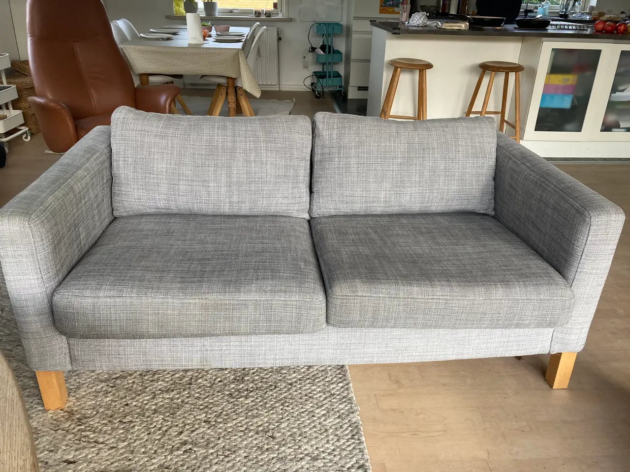 Billede 1 - Sofa 3 og 2 personers sofa. Samlet pris 1000kr
