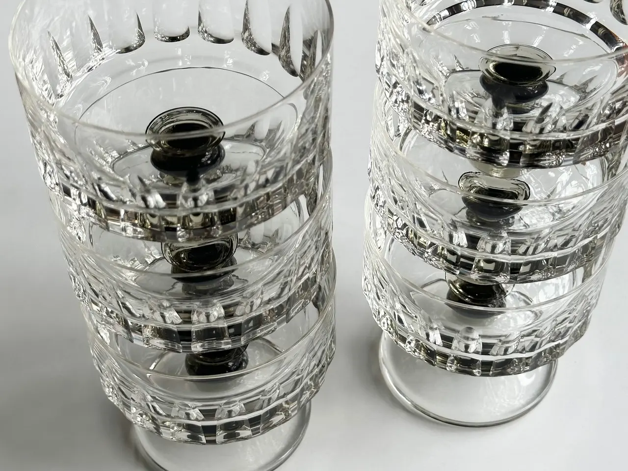 Billede 6 - Portionsskål, krystalglas, 6 stk samlet