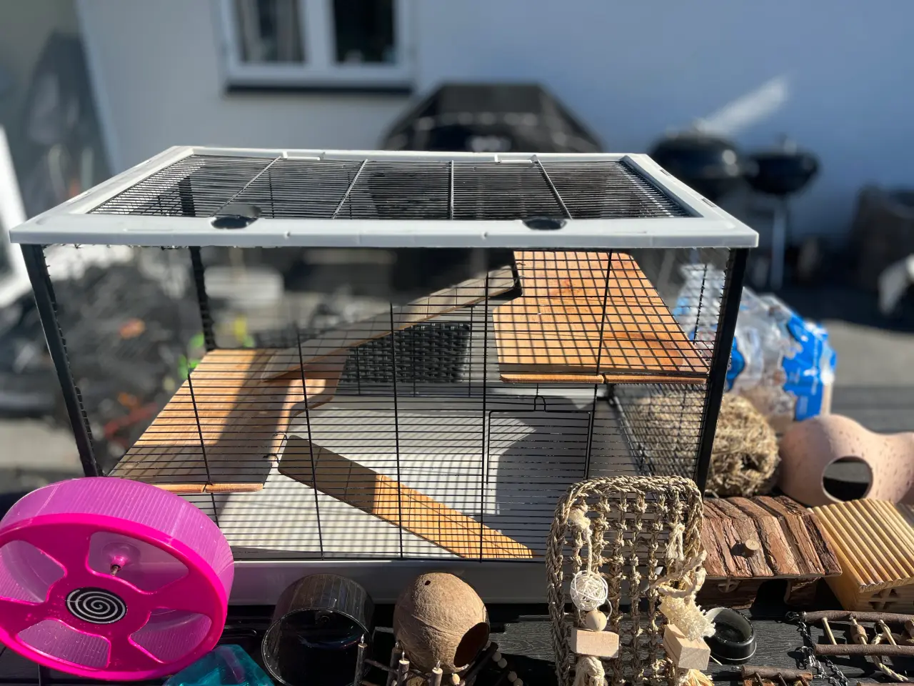 Billede 5 - Hamsterbur med masser af tilbehør