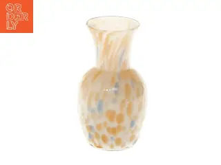 Dekorativ vase i glas (str. 12 cm)