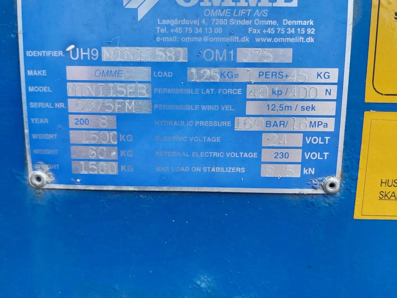 Billede 7 - Personlift, trailer monteret