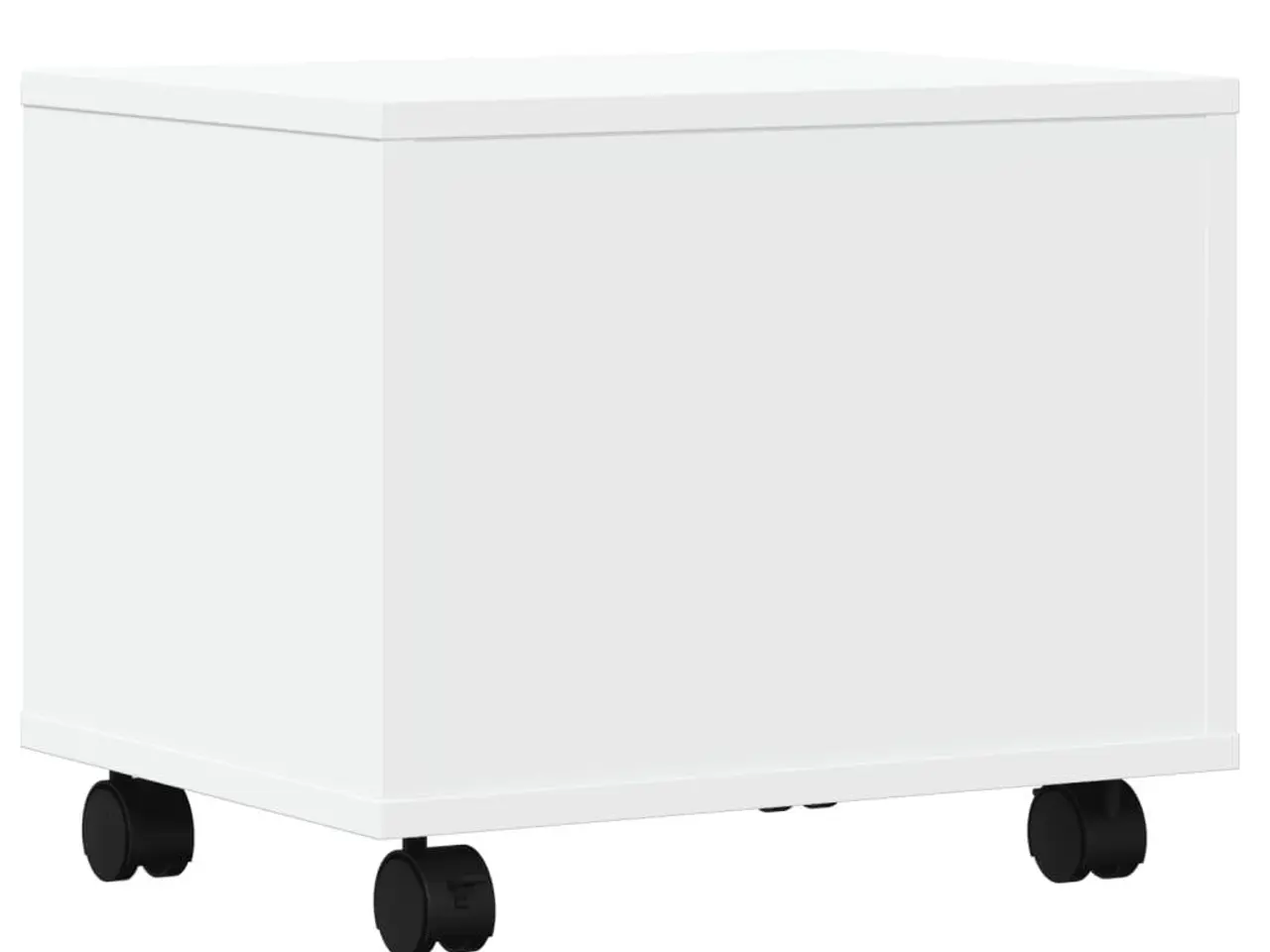 Billede 7 - Printerstativ med hjul 41 x 32 x 34,5 cm - hvid