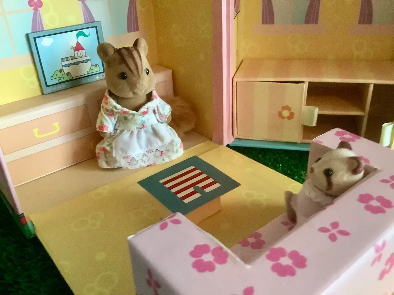 Billede 3 - Sylvanian Families med Medusa hus.