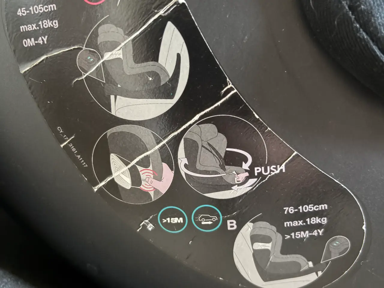 Billede 3 - Cybex autostol m dreje funktion