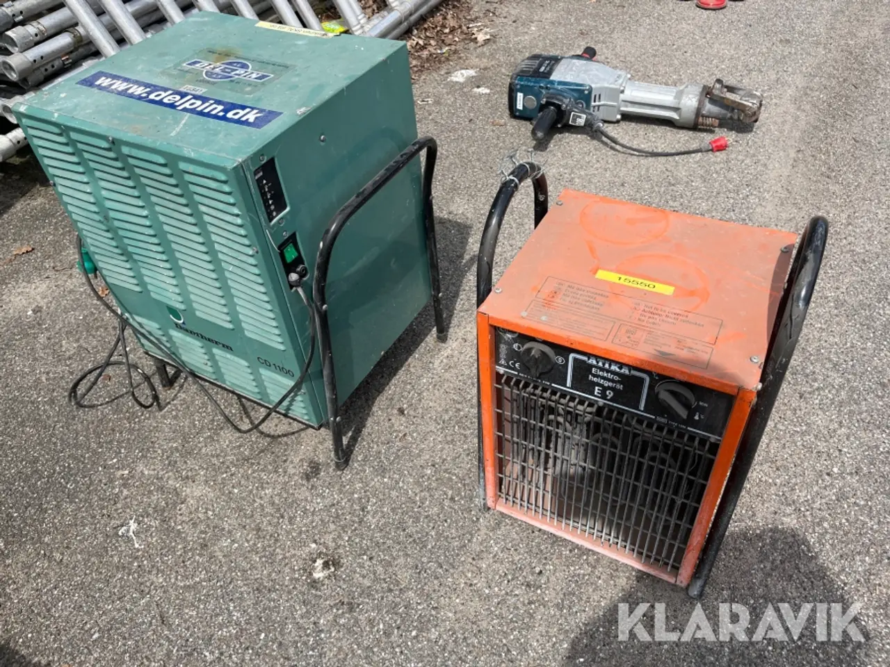 Billede 1 - Affugter/varmeblæser Danfherm/Atika Cd1100/E9 2 styk