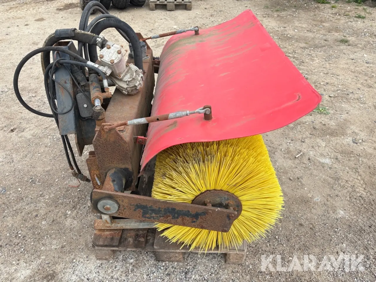 Billede 7 - Hydraulisk fejekost - Arbejdsbredde 1.30 meter
