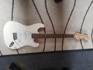 Jack & Danny Brothers hvid strat