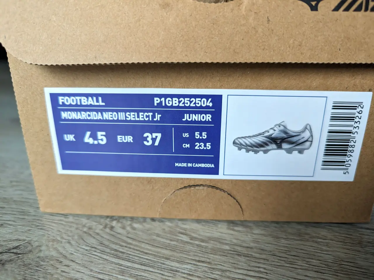 Billede 2 - Mizuni Monarcida Neo III fodboldstøvler