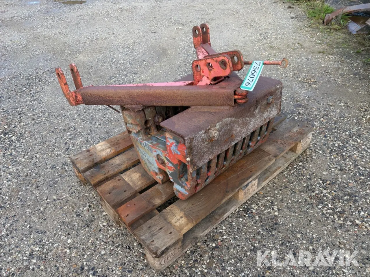 Billede 7 - Front vægt A Ramme 400kg