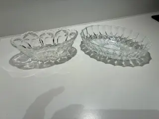 Glasskåle 2 stk.