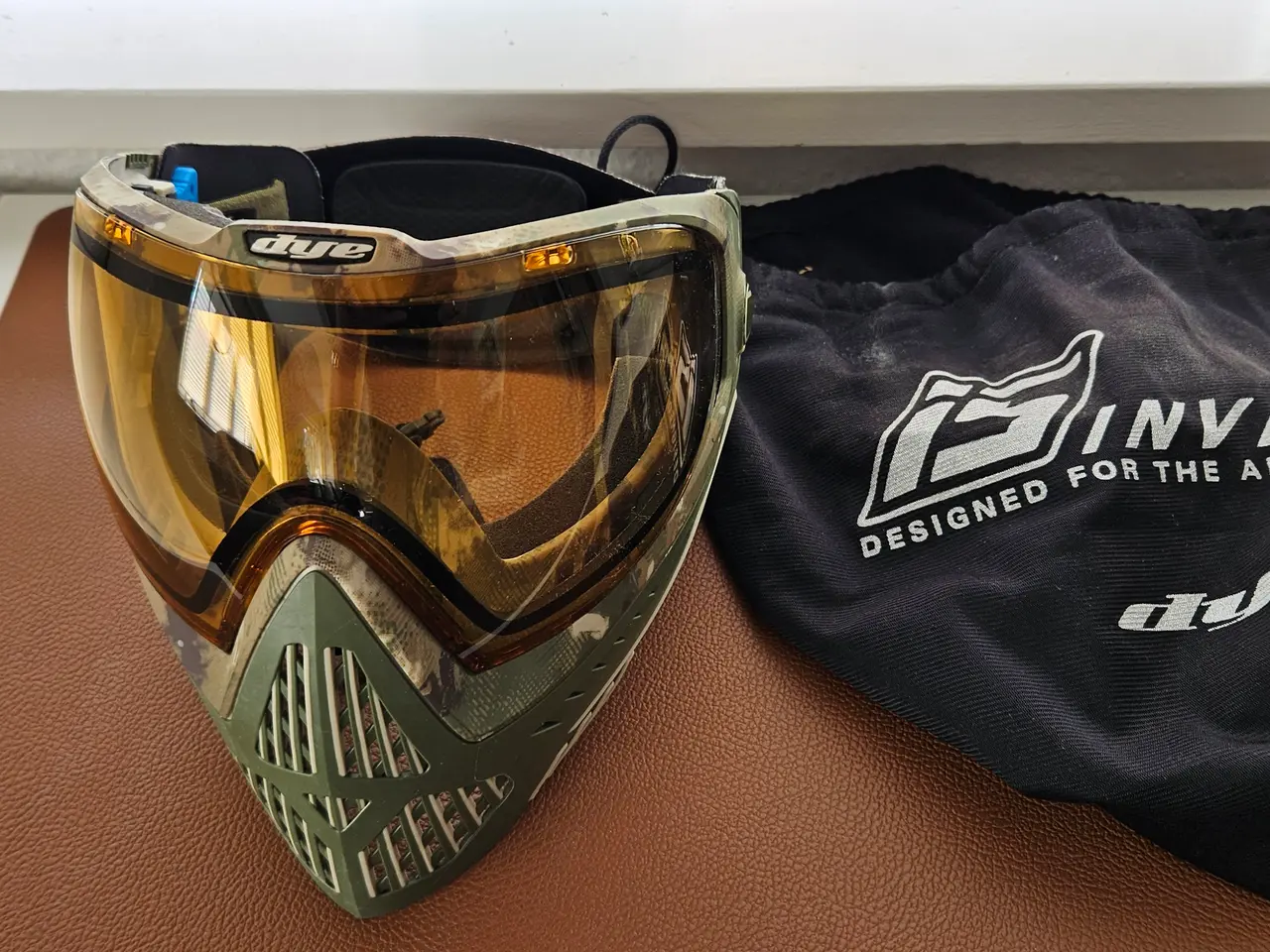 Billede 1 - DYE i5 Fullface Paintball/Airsoft maske