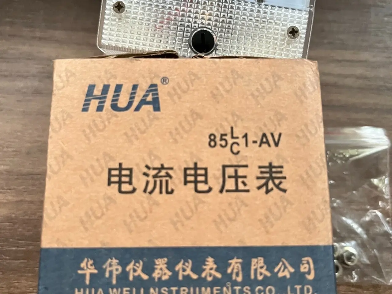 Billede 2 - HUA 85C1-AV Analog Panel Ammeter | 0-3mA DC Meter