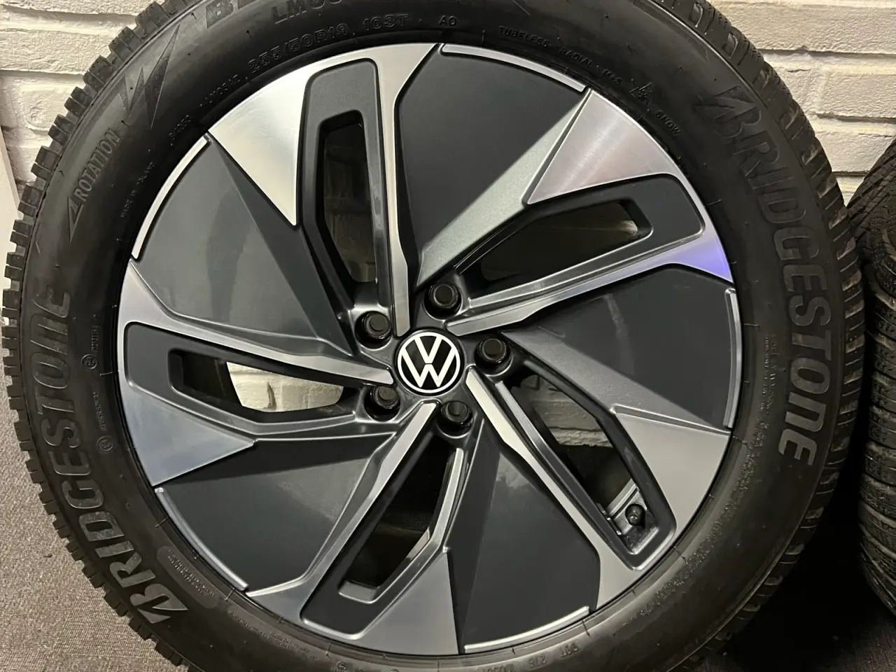 Billede 5 - Originale VW ID4/5 fælge med vinterdæk