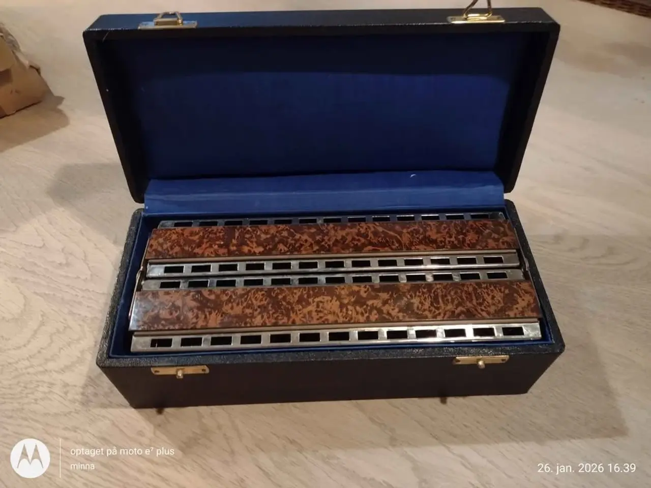 Billede 4 - mundharmonika M. Hohner's chromatische bass