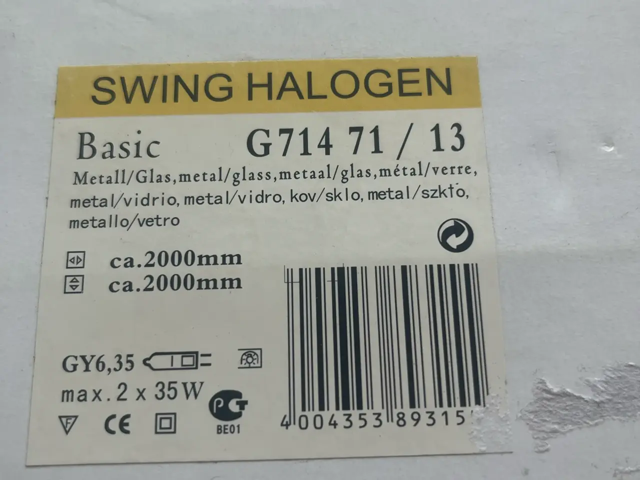 Billede 2 - Flotte halogen lamper