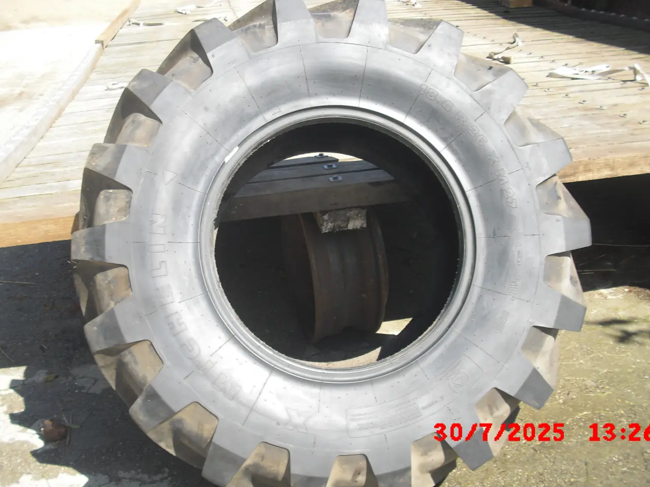 Billede 1 - Traktor dæk 18/4 x 26 ny Michelin M 27