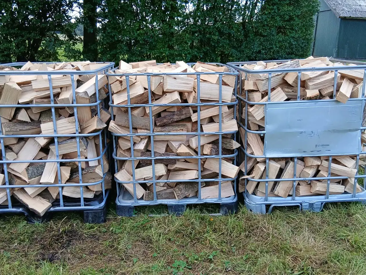 Billede 2 - Brænde - Tørt og fyringsklart