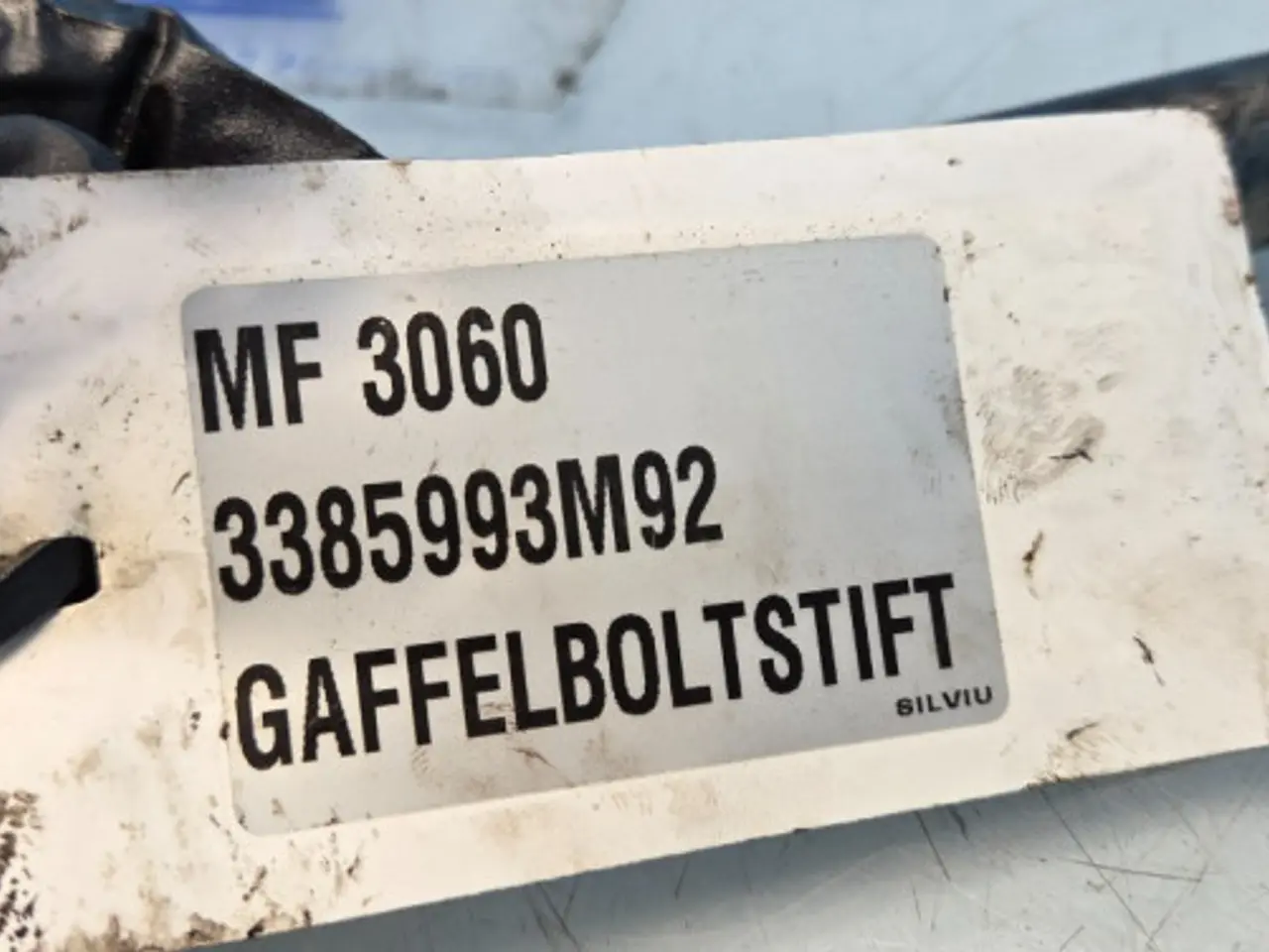 Billede 7 - Massey Ferguson 3060 Gaffelbolt 3385993M92