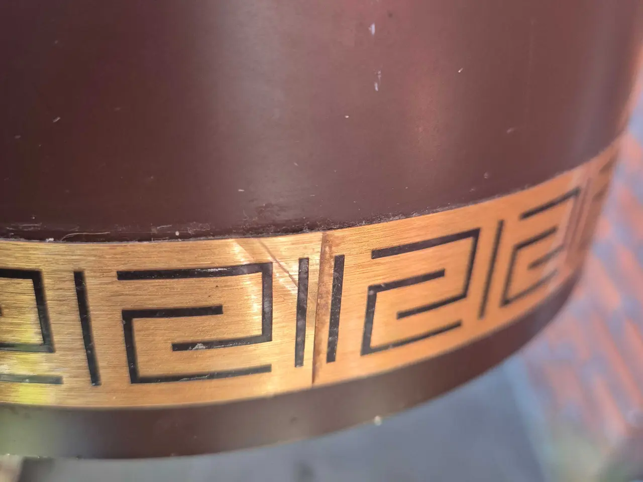 Billede 11 - Klassisk brun retrolampe fra danske Vitrika