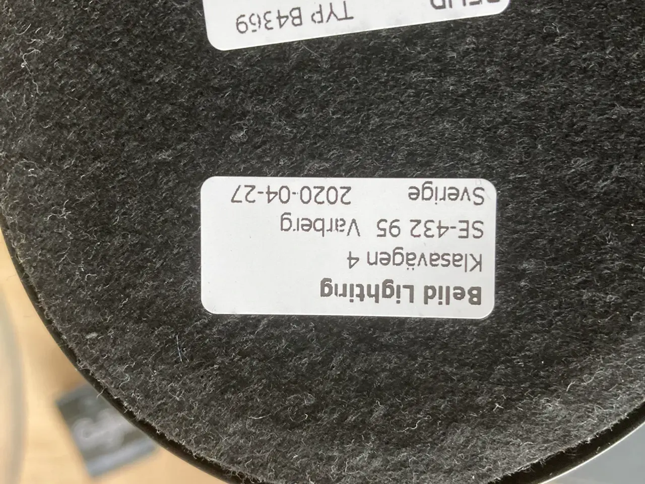 Billede 1 - Bordlampe