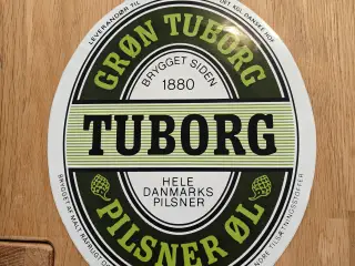 Stort Tuborg klistermærke