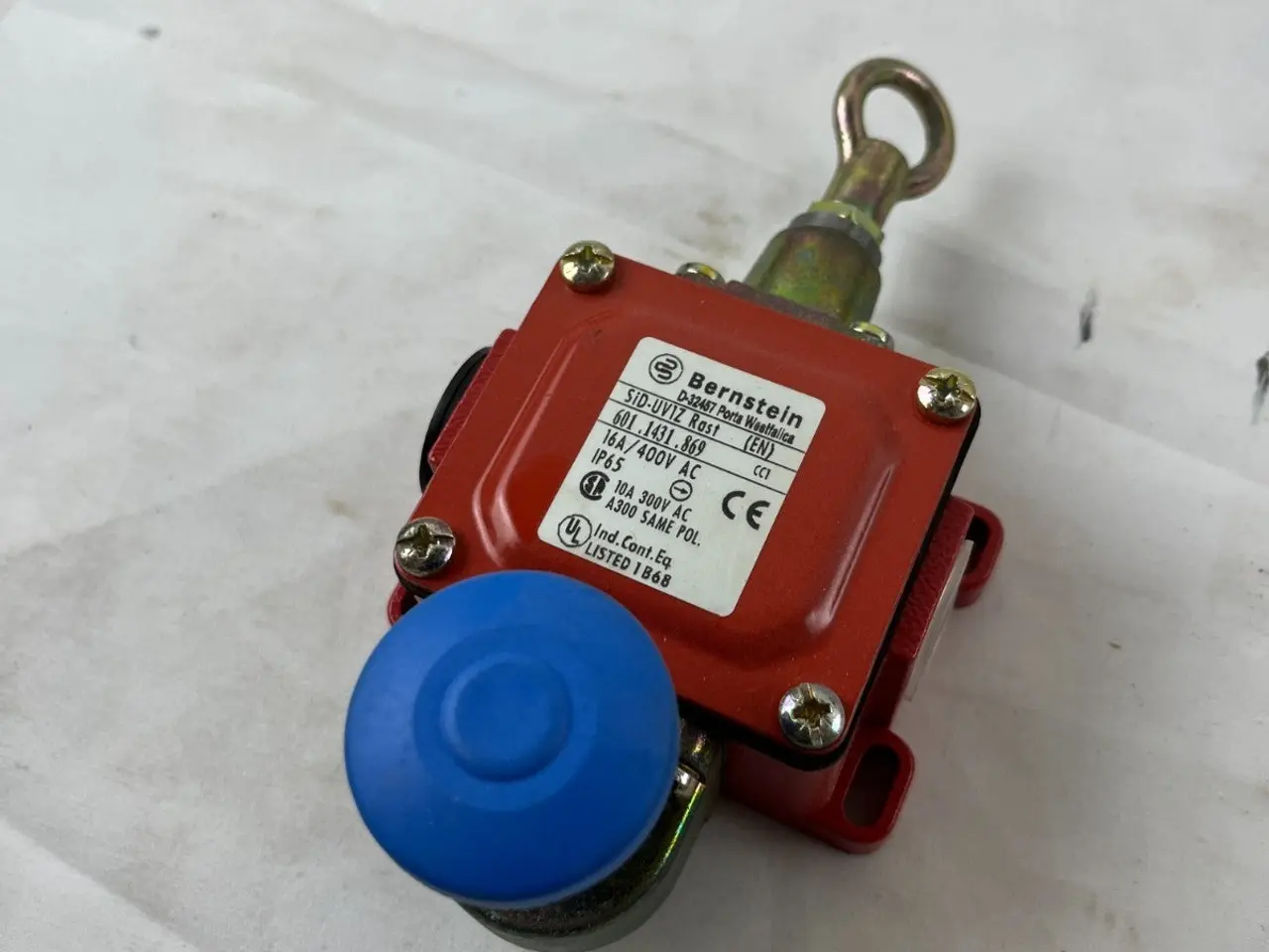 Billede 4 - Bernstein SiD-UV1Z Rope Pull Safety kontakt IP65