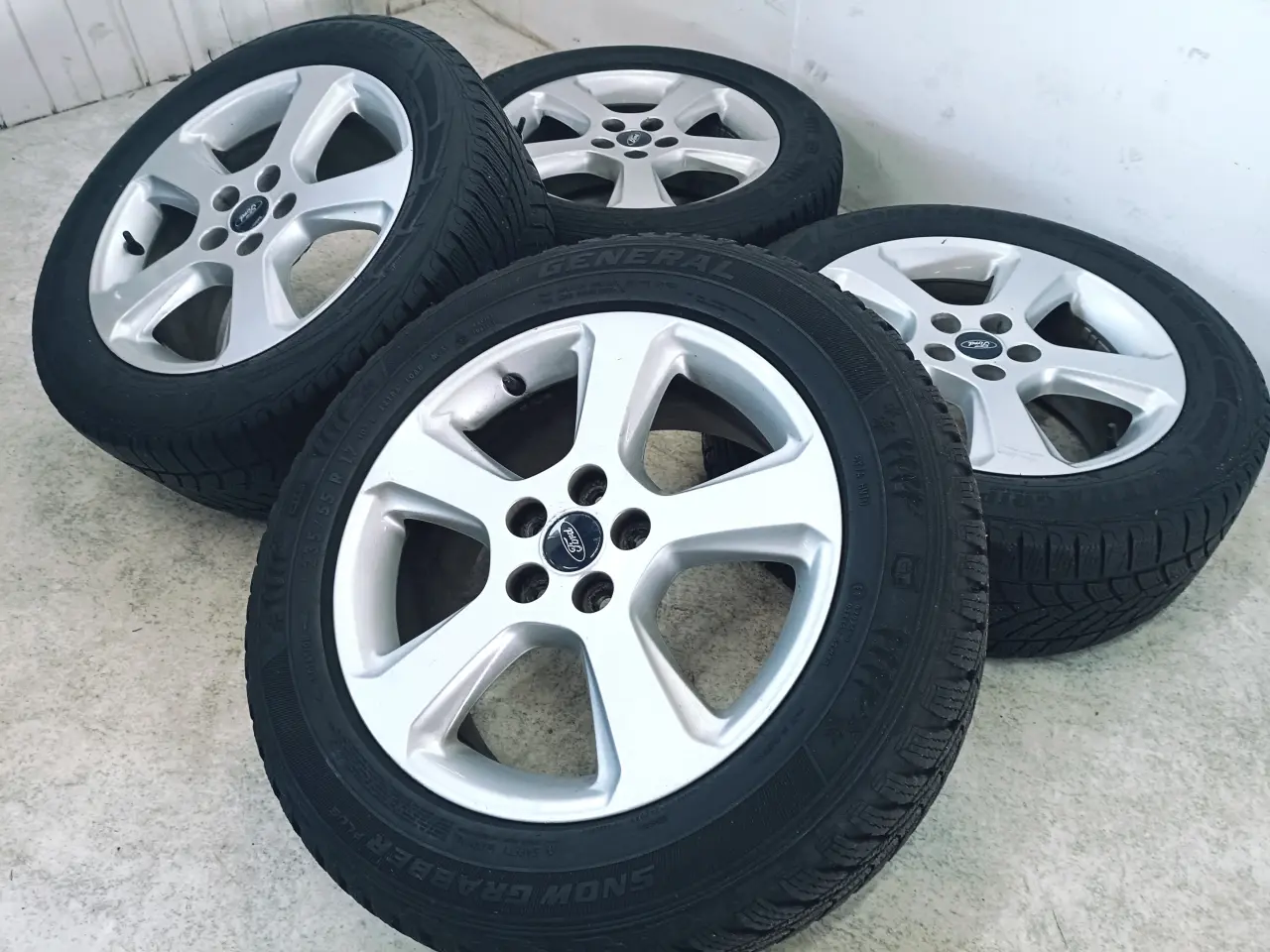 Billede 2 - 5x108 17" ET55 Ford Galaxy/S-Max vinterhjul