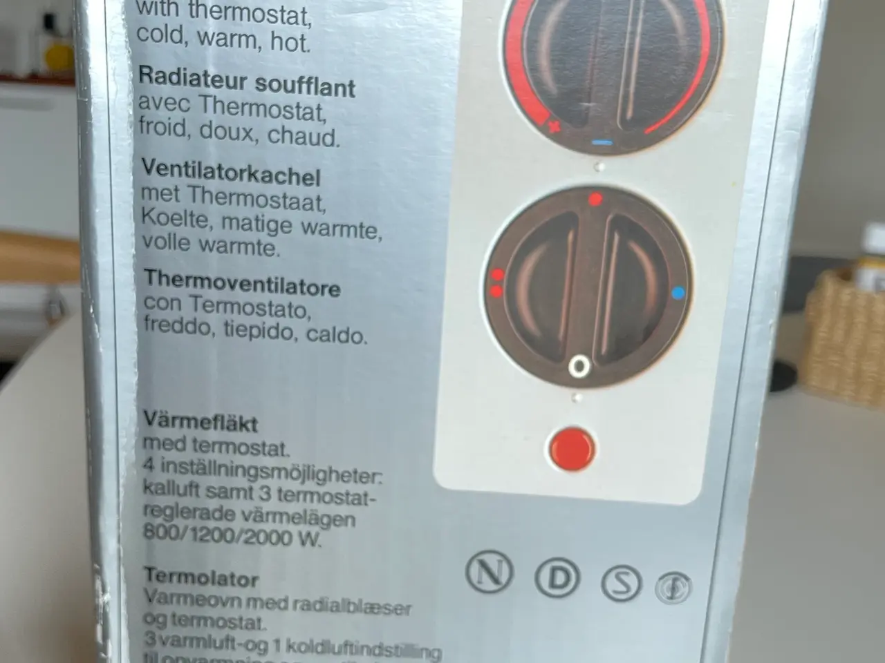 Billede 3 - Braun Varmeblæser regulerbar