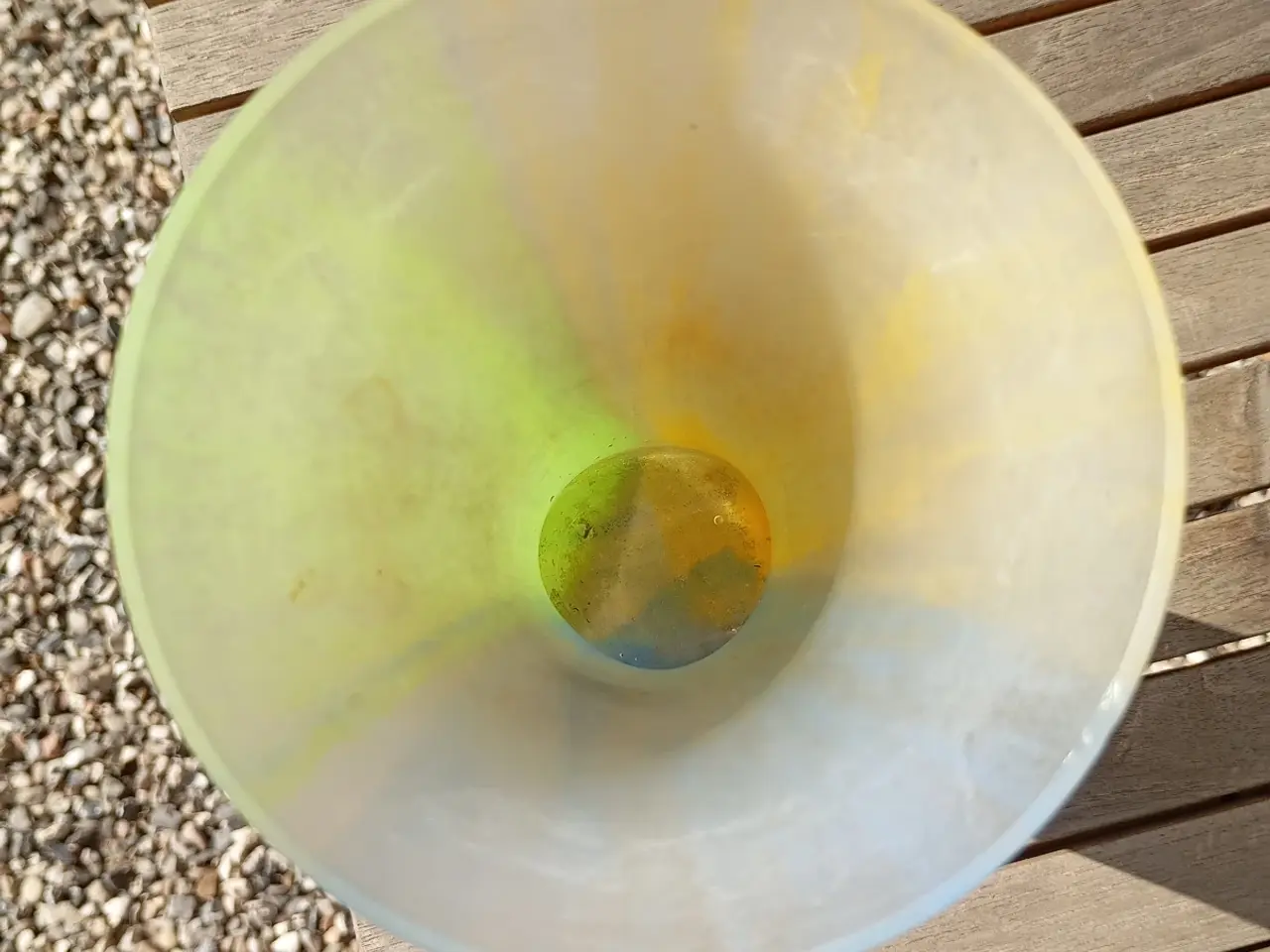 Billede 6 - Kulørt vase fra glaspusteri 