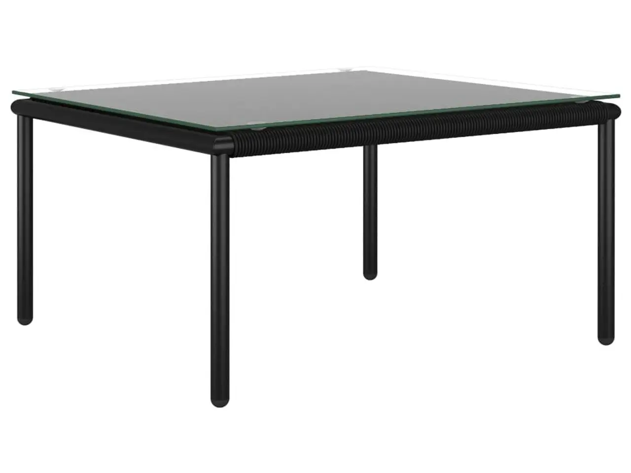 Billede 7 - Loungesæt 6 dele med hynder PVC sort