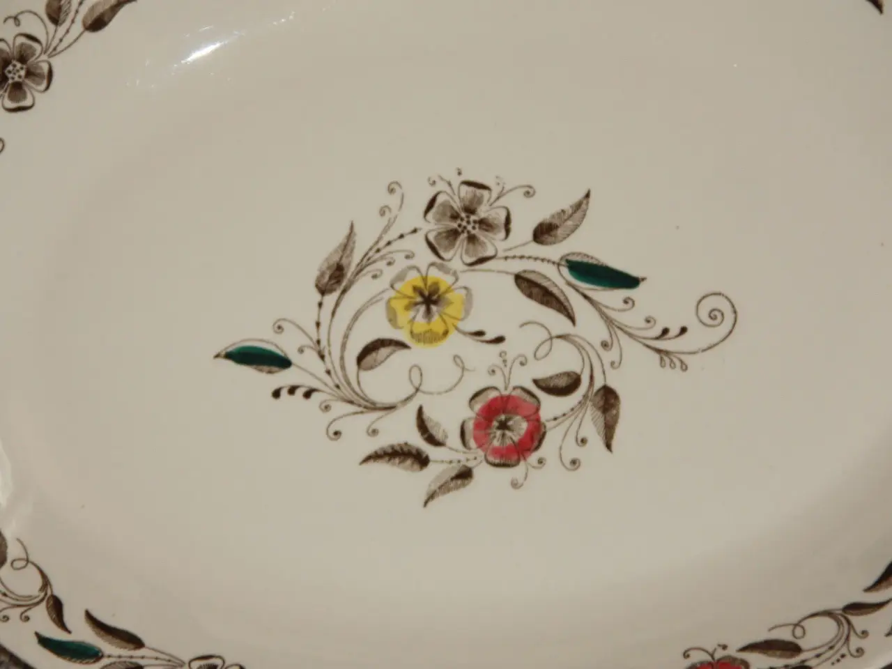 Billede 2 - Stavangerflint fad 34 cm x 26 cm