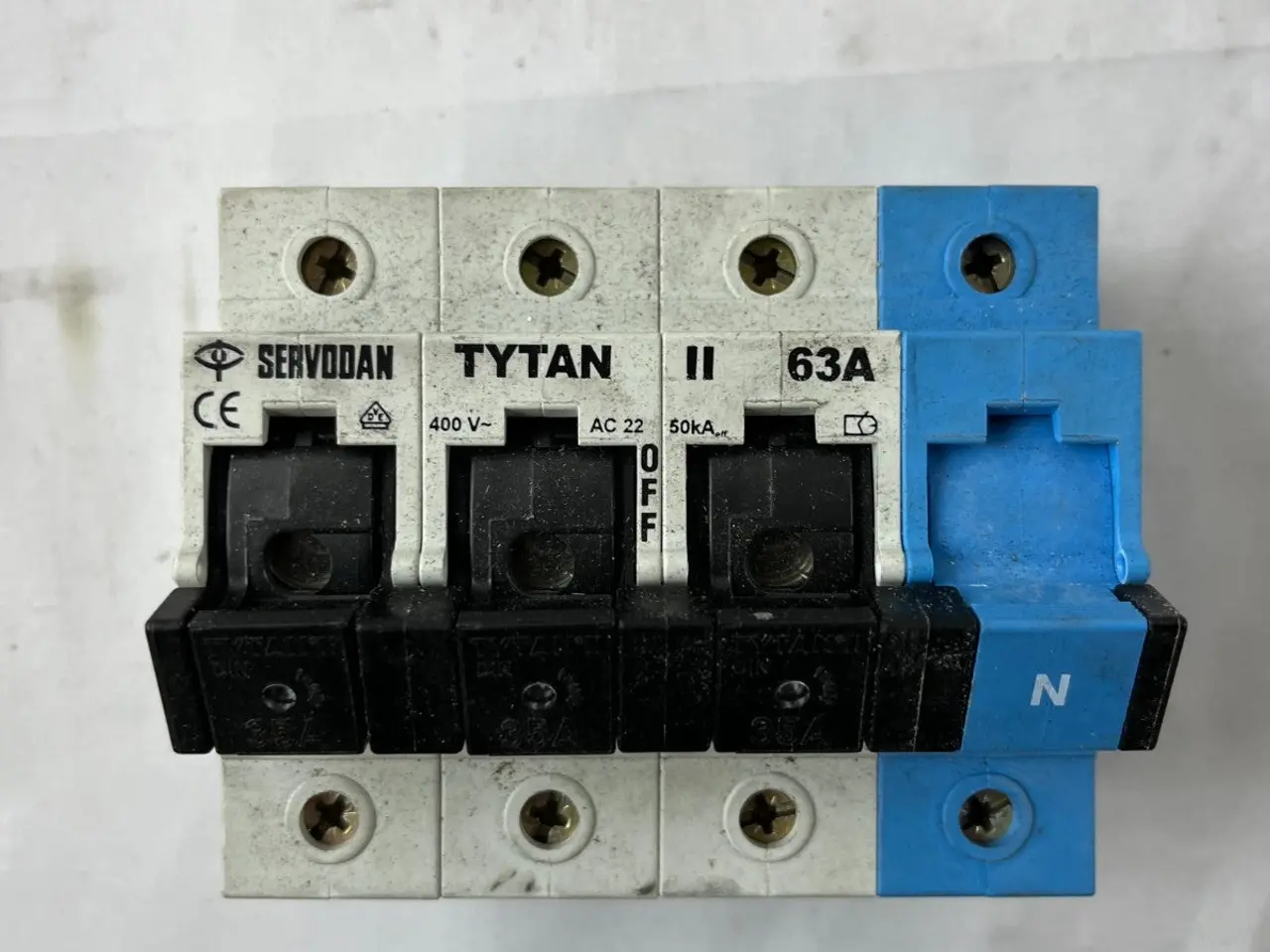 Billede 2 - Servodan TYTAN II 63A 4-Pole Fuse kontakt 400V