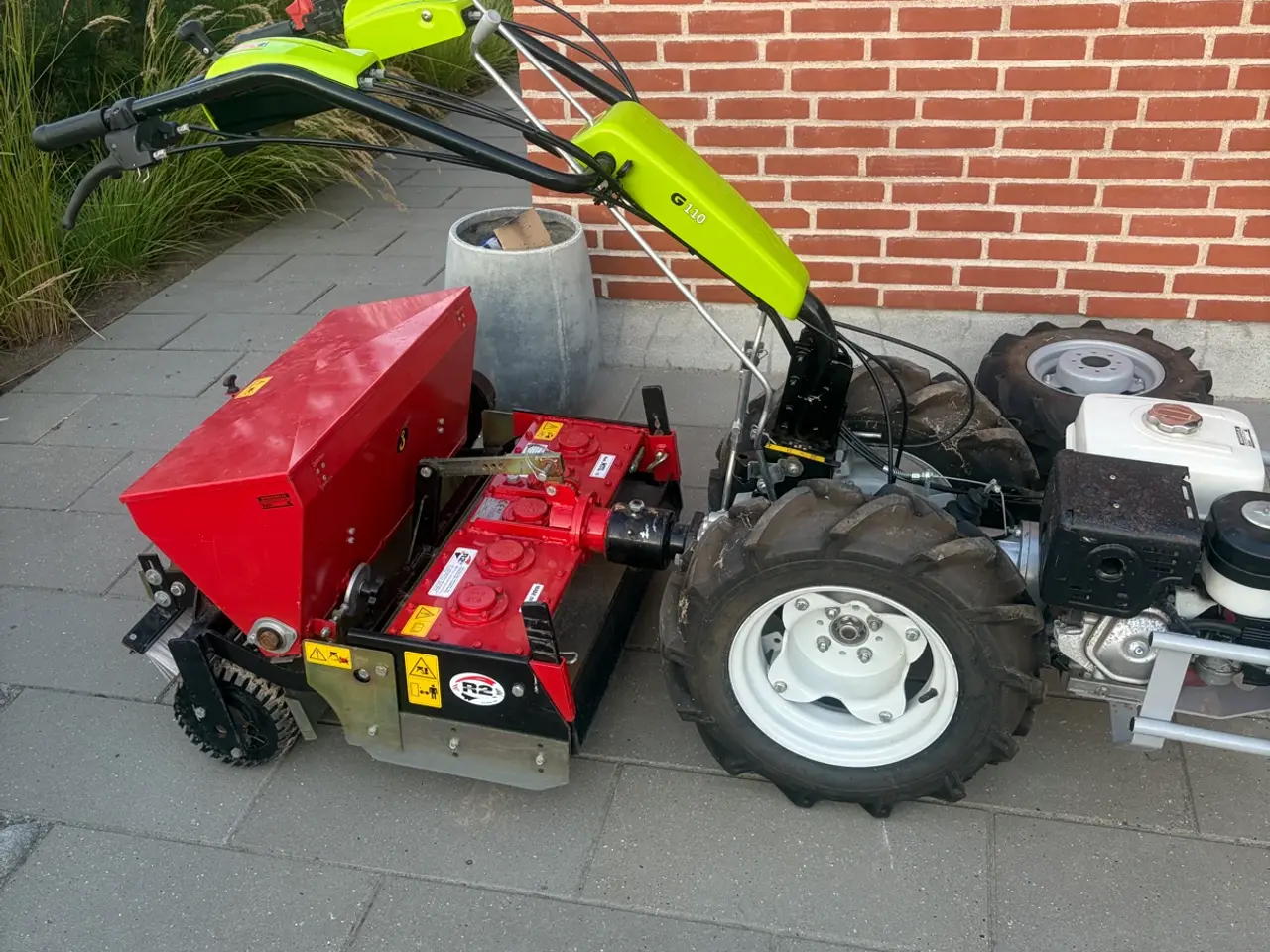 Billede 2 - Grillo G110 med R2 Mtl 75 cm rotorharve/såmaskine