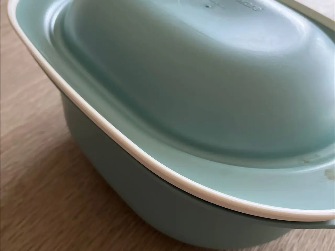 Billede 1 - Tupperware ovnfast fad med 2 låg