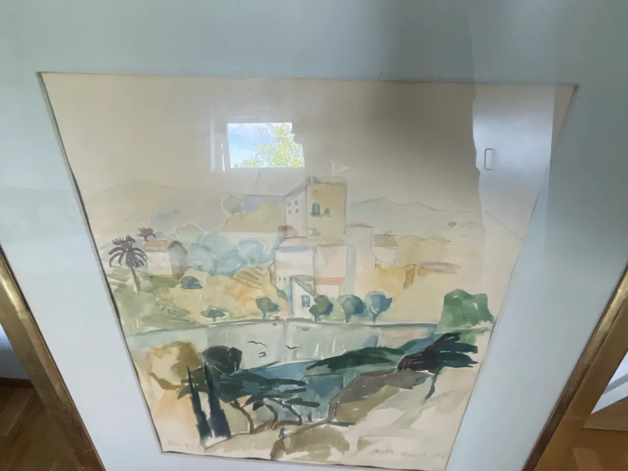 Billede 3 - Beth Zeeh – akvarel, 1957