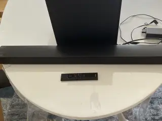 lækkert soundbar med subwoofer
