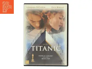 Titanic med Leonardo DiCaprio (DVD)