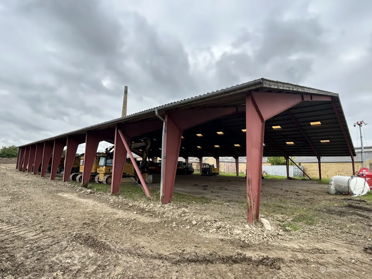 Billede 5 - 1600m2 hal uden sider udlejes