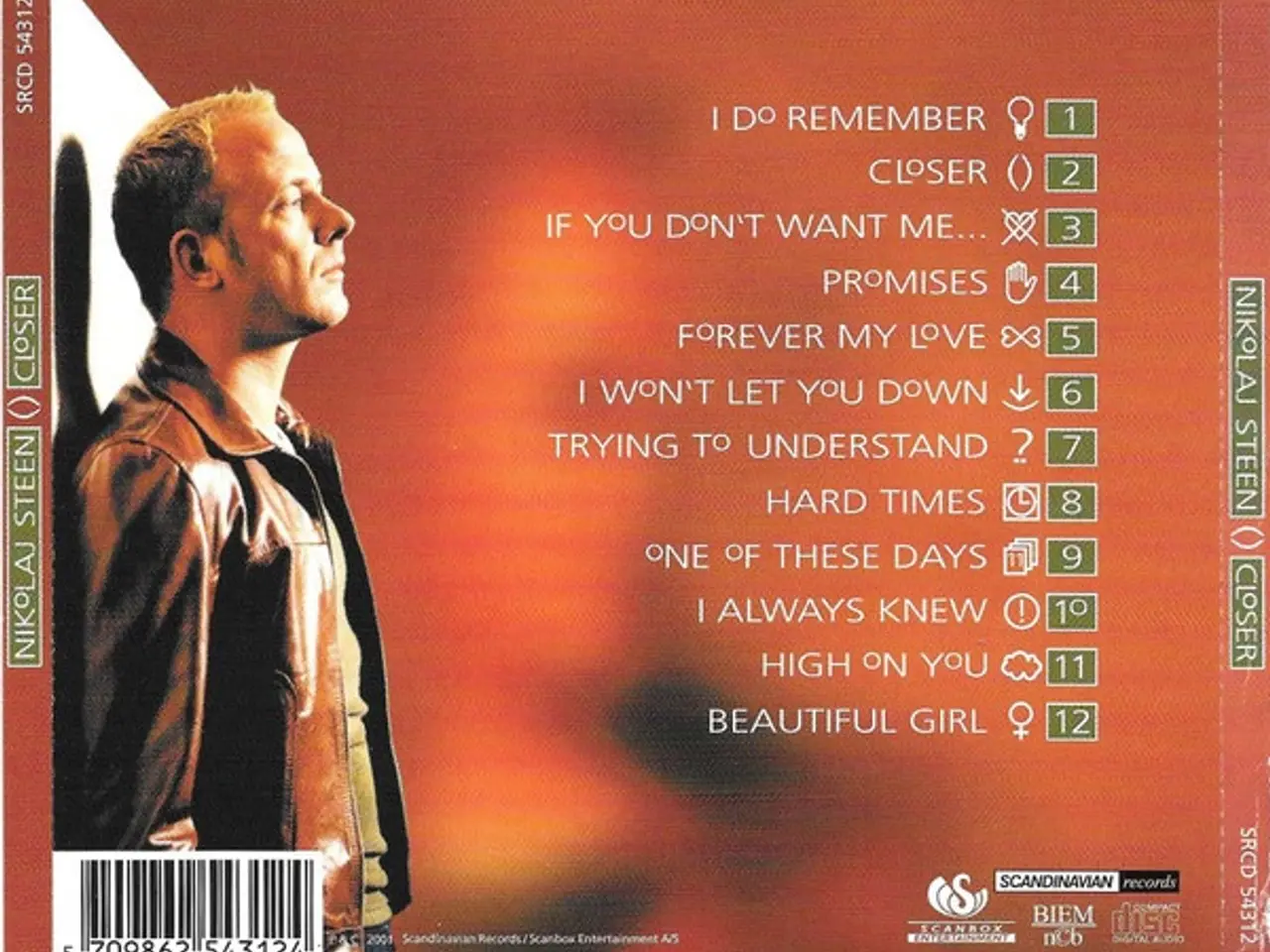 Billede 2 - Nikolaj Steen – Closer – CD