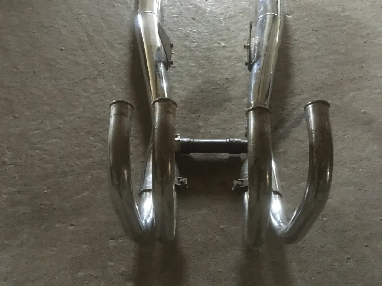 Billede 2 - Kawasaki KZ1000 original udstødning 4-2 krom