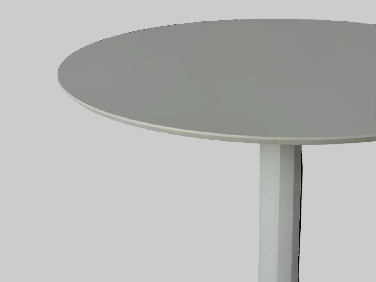 Billede 3 - Pedrali Ypsilon Sofabord - Hvid/Hvidt Stel Ø59 cm