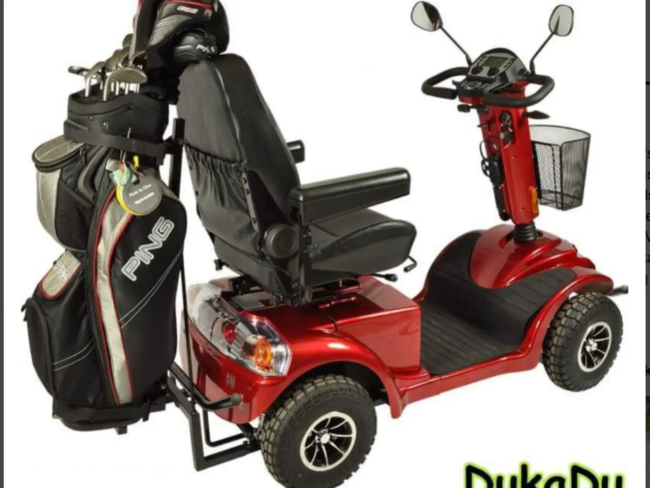 Billede 5 - DukaDu GO-EL 840 elscooter – stabil og praktisk